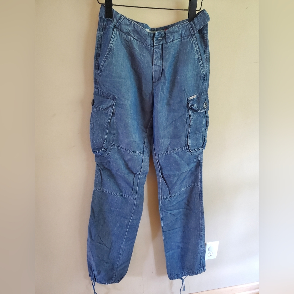 Guess Pants, Harem Pants With Strings, Size 27 - image 5